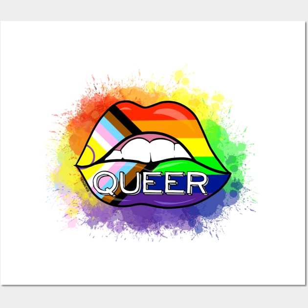 I am queer. Wall Art by TheBadNewsB